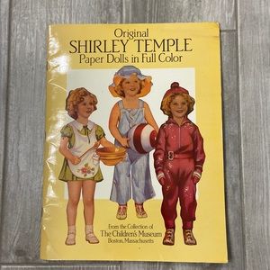 Vintage Classic Shirley Temple paper dolls